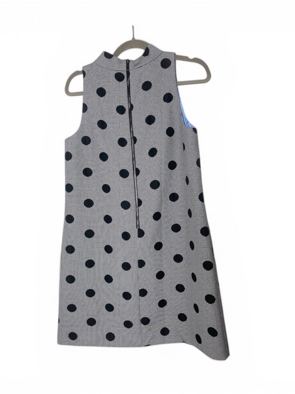 Tahari by Arthur S Levine Polka Dot Gingham Shift Dress Size 6 preppy classic - Picture 3 of 7
